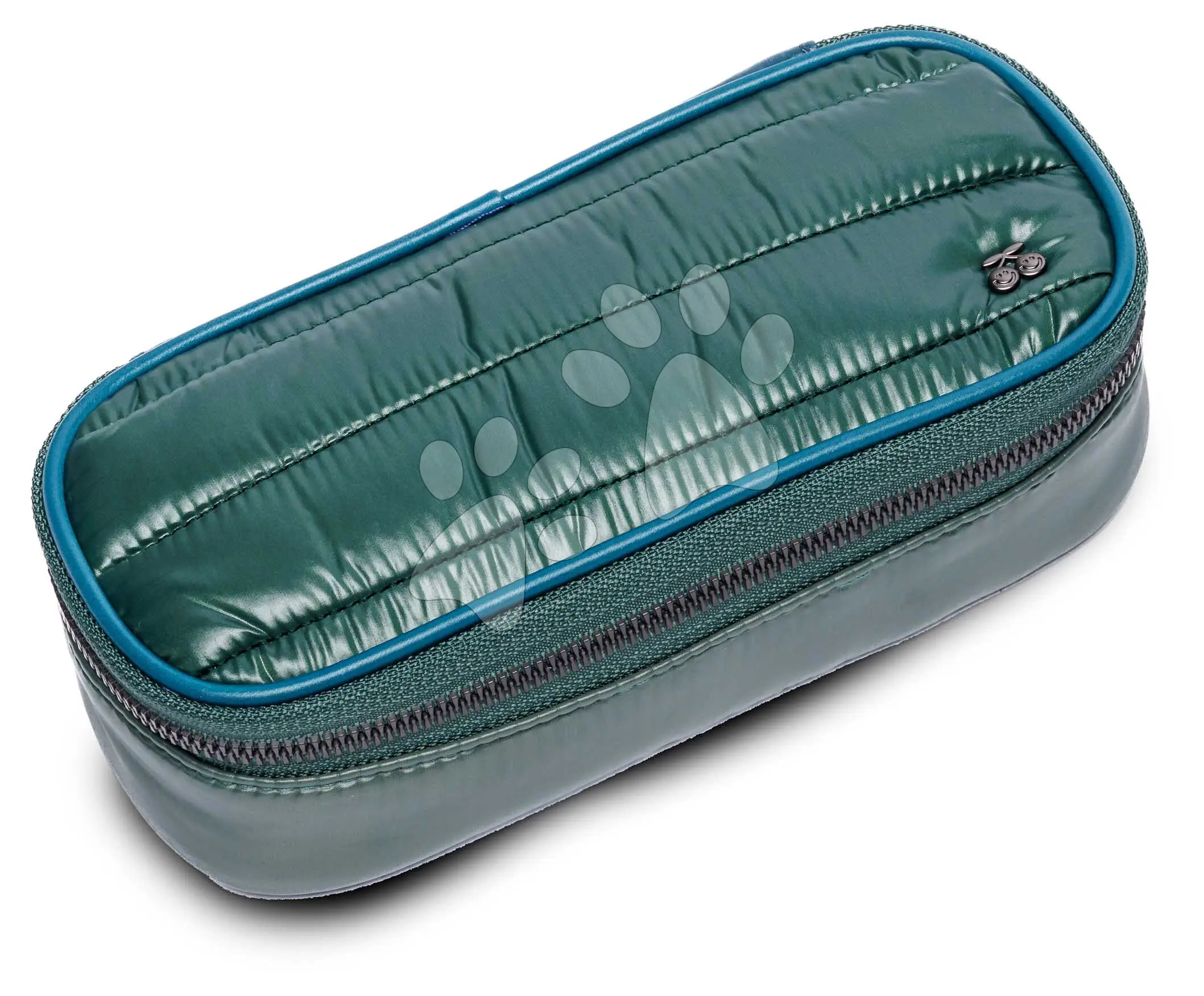 Školní penál Pencil Box Puffer Green Jeune Premier ergonomický luxusní provedení 22*7 cm