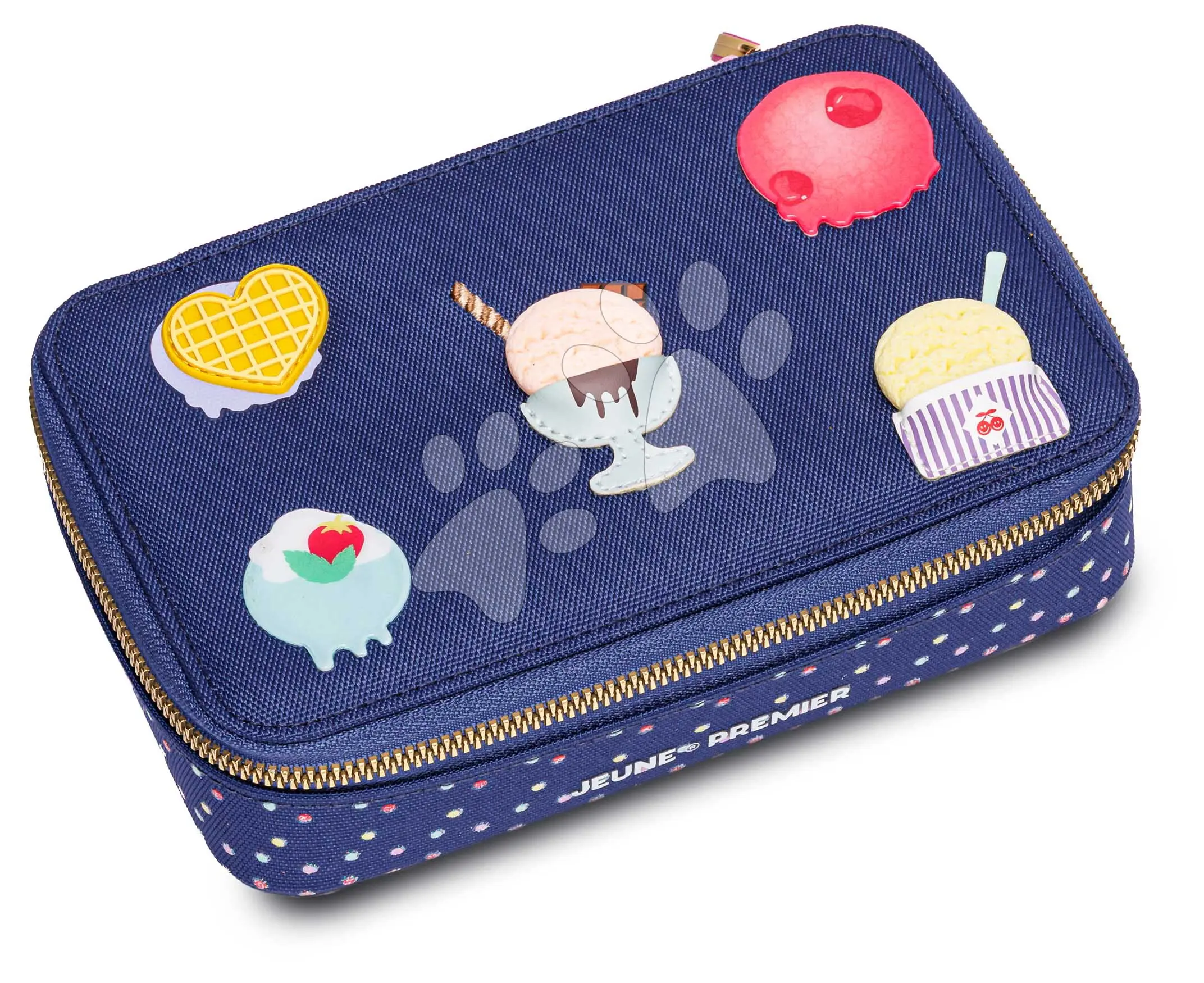 Penál s výbavou Jeune Premier Pencil Box Filled - Disco Dip uni