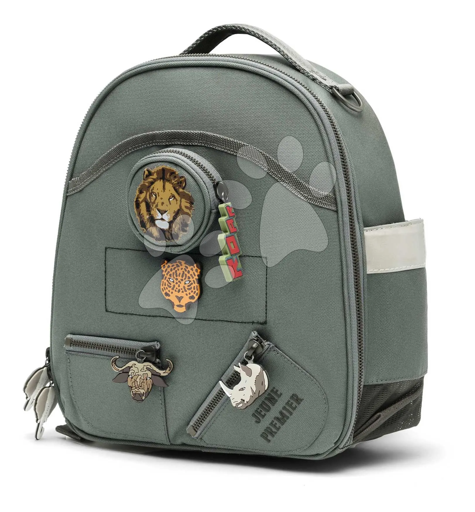 Školní taška batoh Backpack Ralphie Big Five Khaki Jeune Premier ergonomický luxusní provedení 32*28 cm