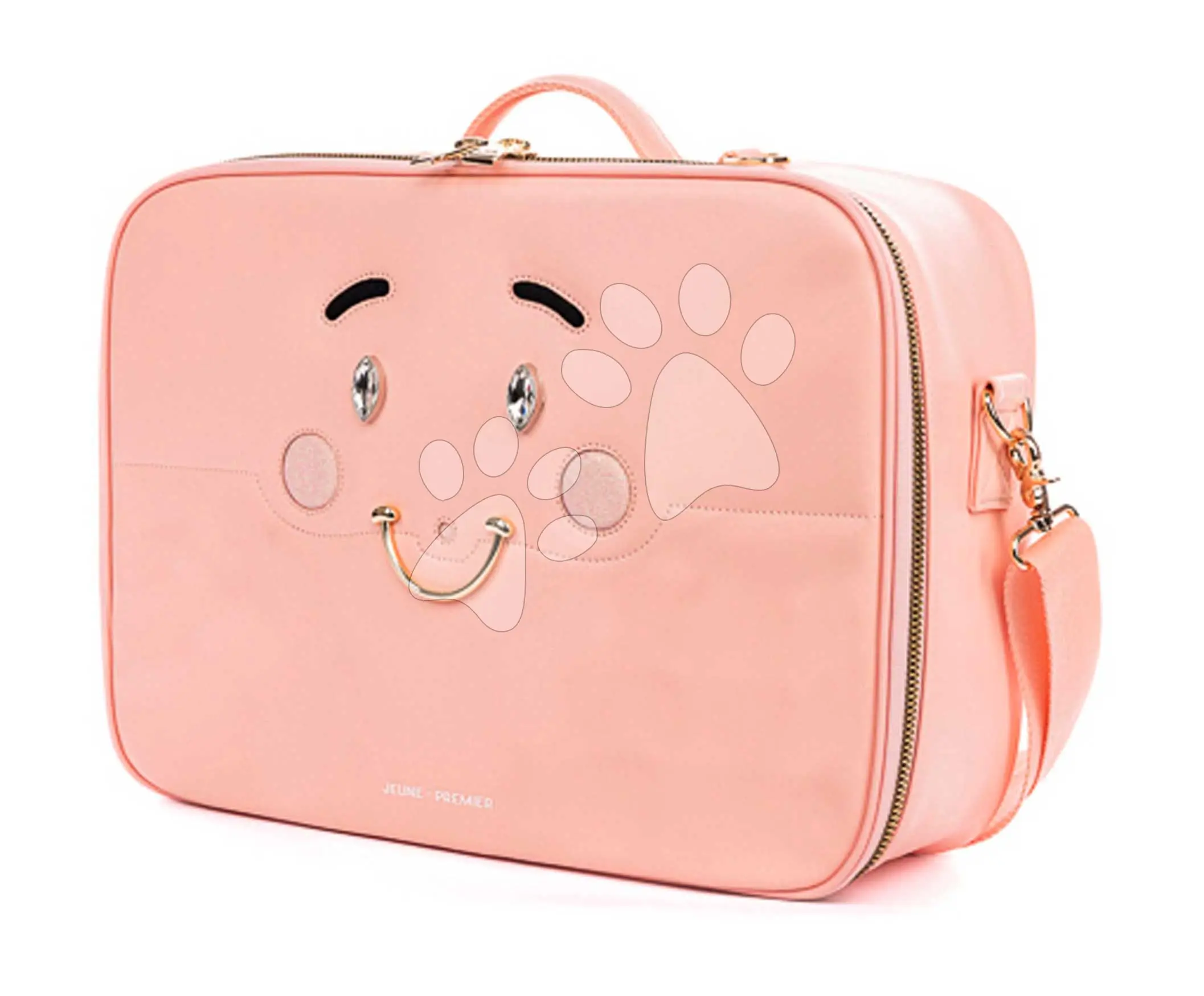 Cestovní kufr Mini Suitcase BFF Pink Jeune Premier ergonomický luxusní provedení 40*10 cm