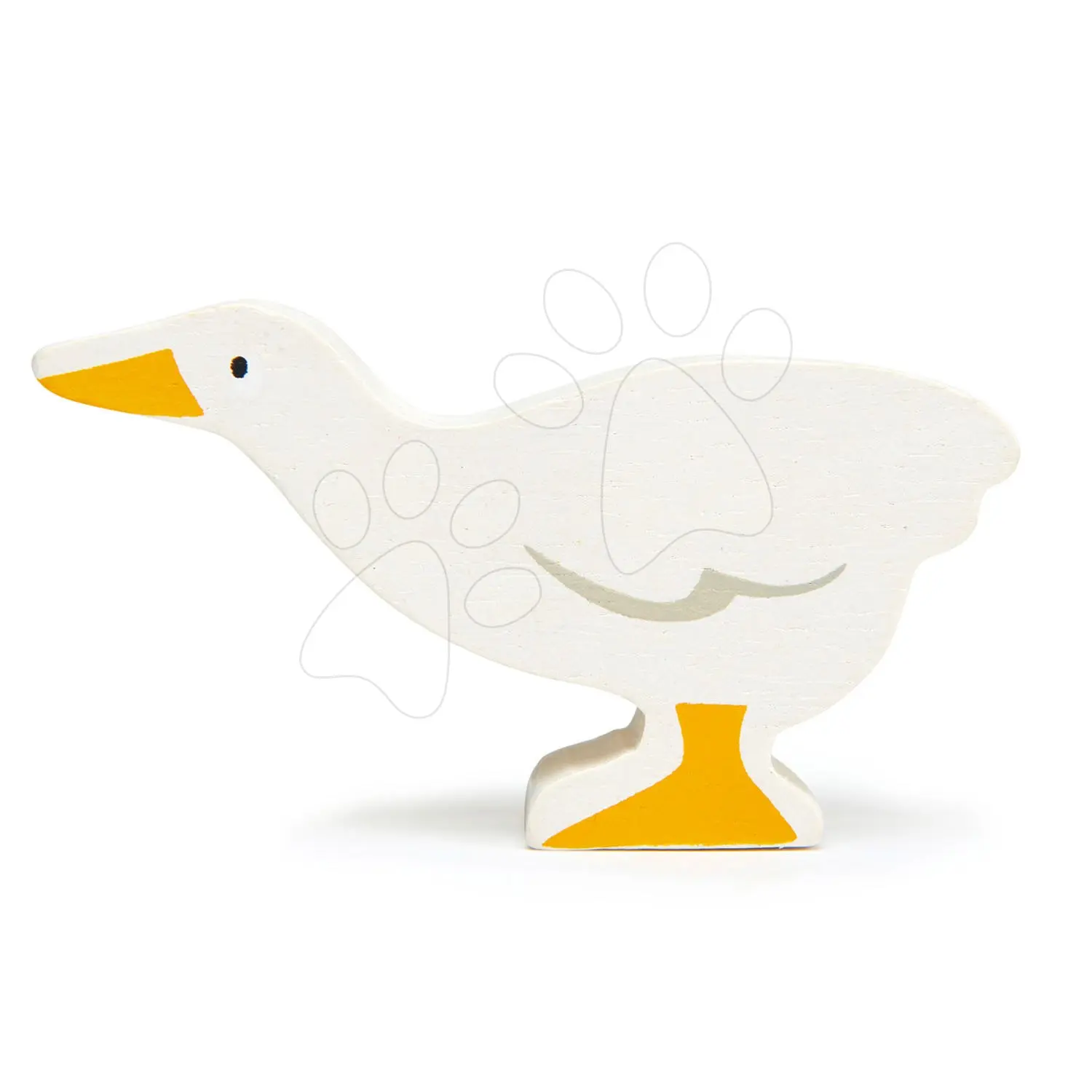 Dřevěná husa Goose Tender Leaf Toys