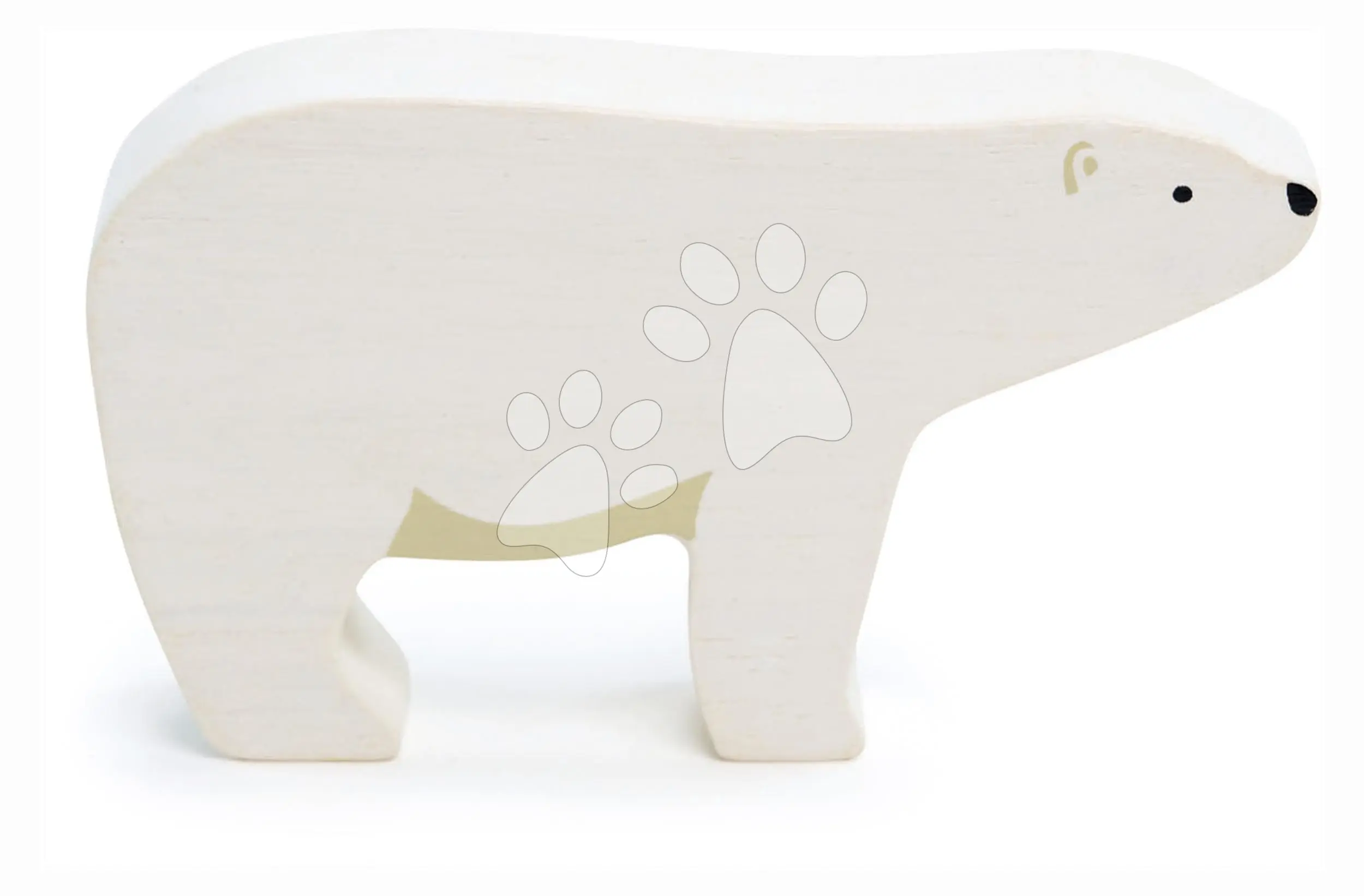 Dřevěný polární medvěd Tender Leaf Toys