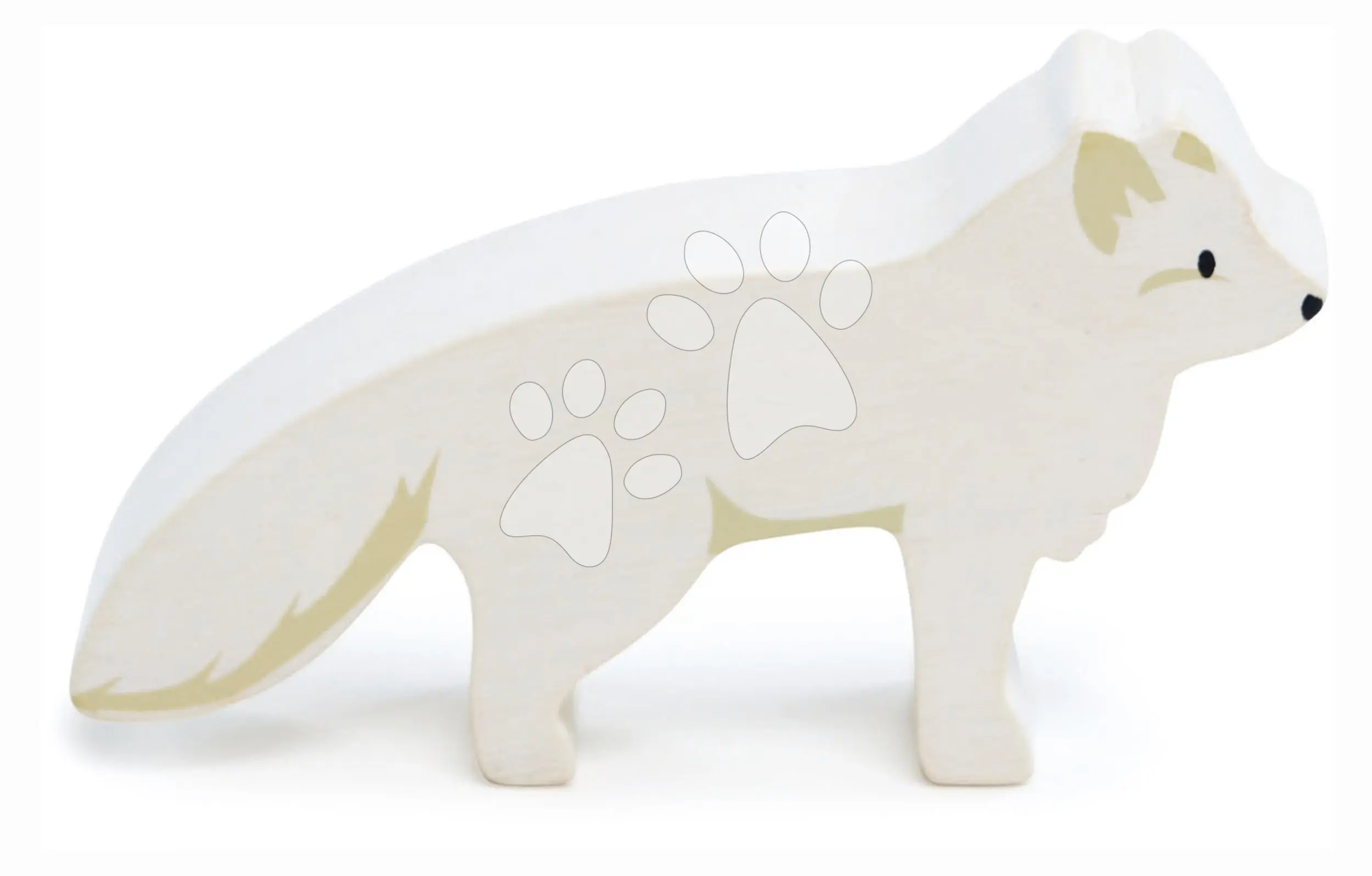 Dřevěná polární liška Tender Leaf Toys
