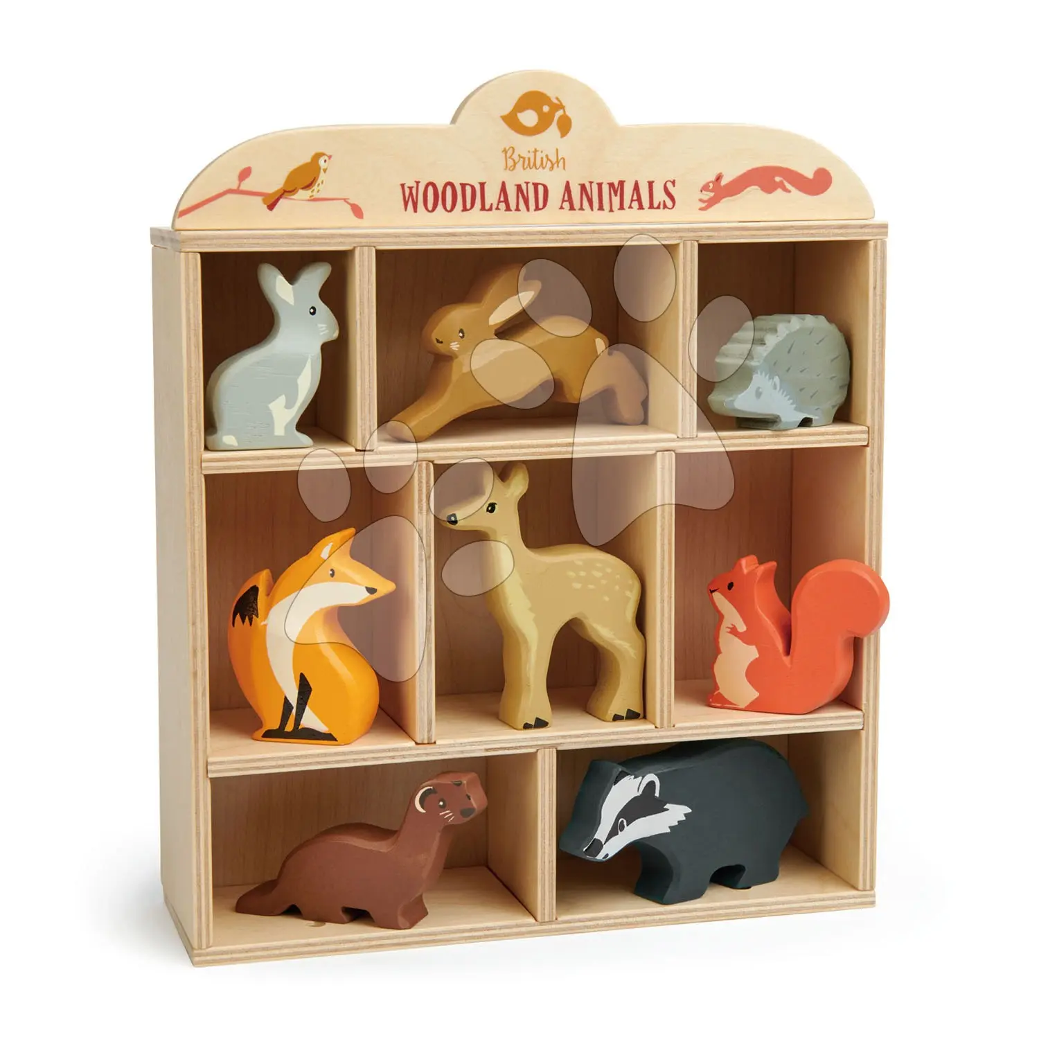 Sada dřevěných lesních zvířat Tender Leaf Woodland Animals