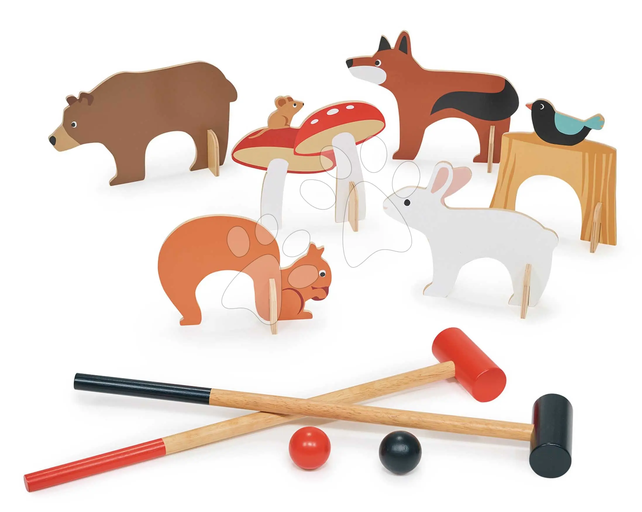 Vnitřní kroketová sada Tender Leaf Woodland Indoor Croquet Set uni