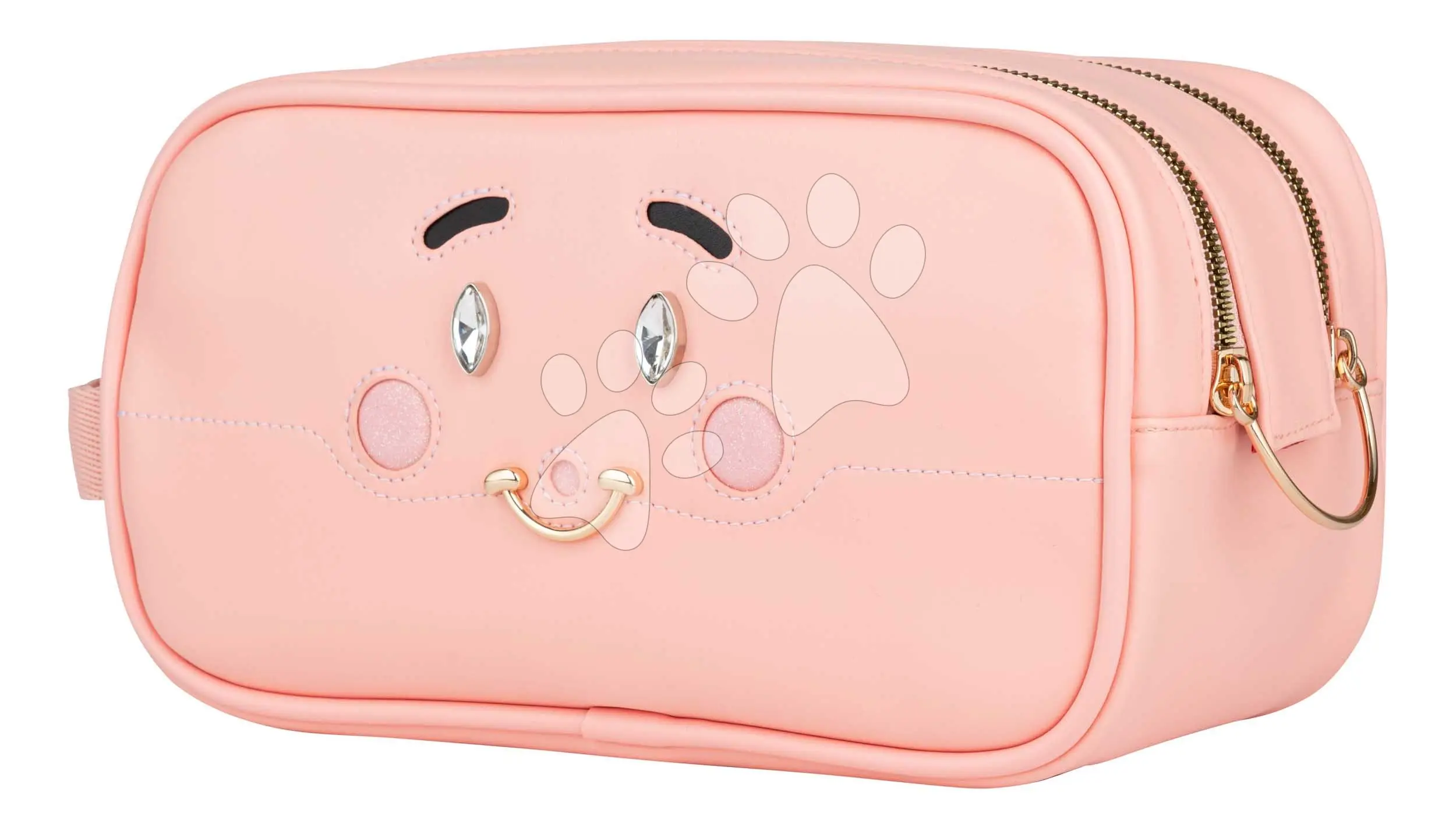 Cestovní pouzdro kosmetická taštička Travel Pouch BFF Pink Jeune Premier ergonomické luxusní provedení 25*12,5 cm
