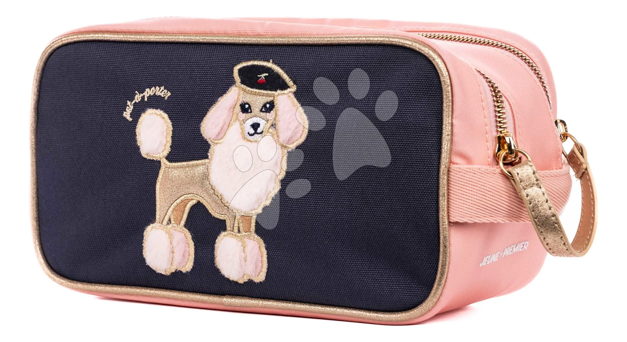 Cestovní pouzdro kosmetická taštička Travel Pouch Pet-à-Porter Jeune Premier ergonomické luxusní provedení 25*12,5 cm
