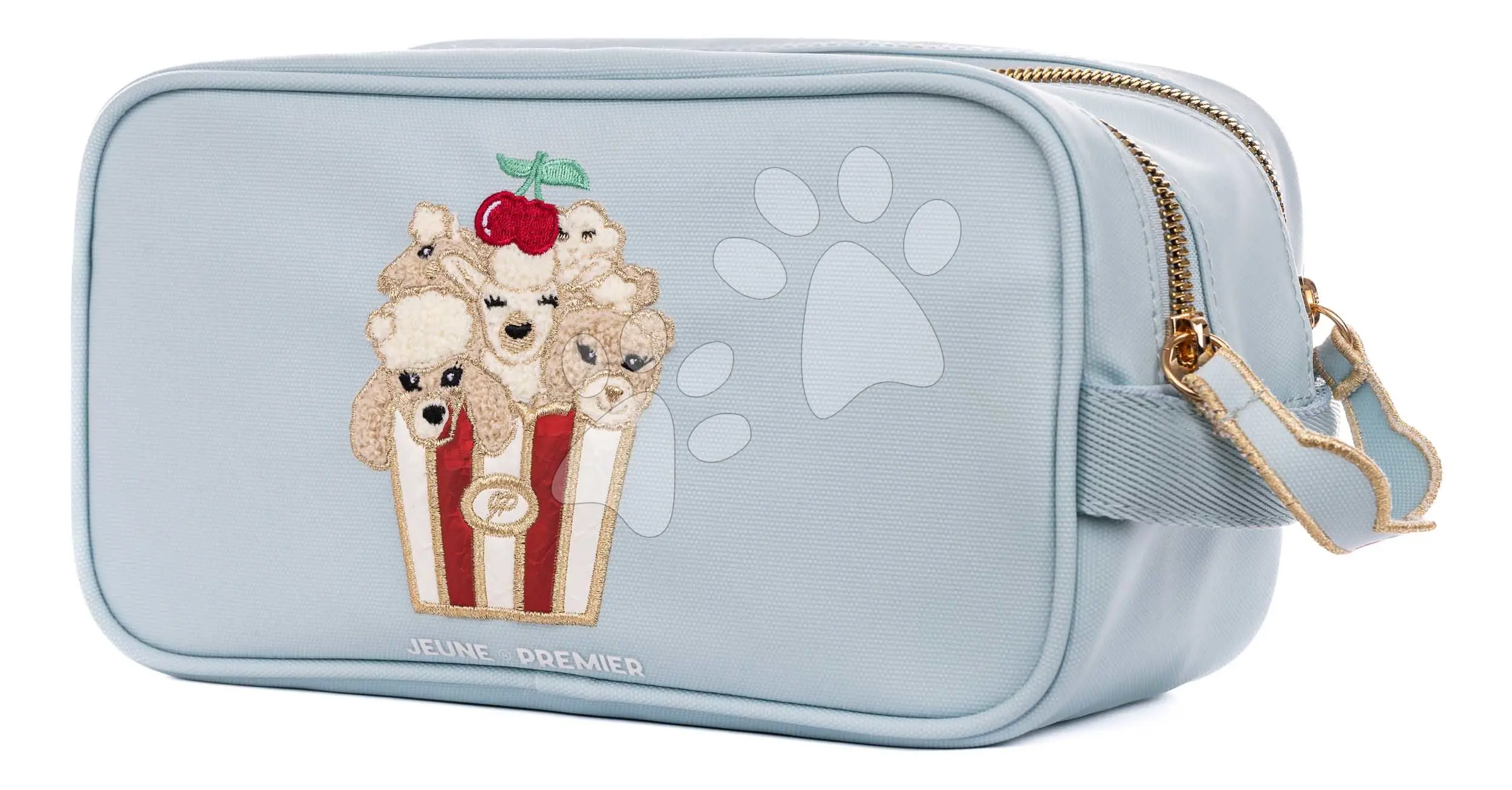 Cestovní pouzdro kosmetická taštička Travel Pouch Popcorn Jeune Premier ergonomické luxusní provedení 25*12,5 cm