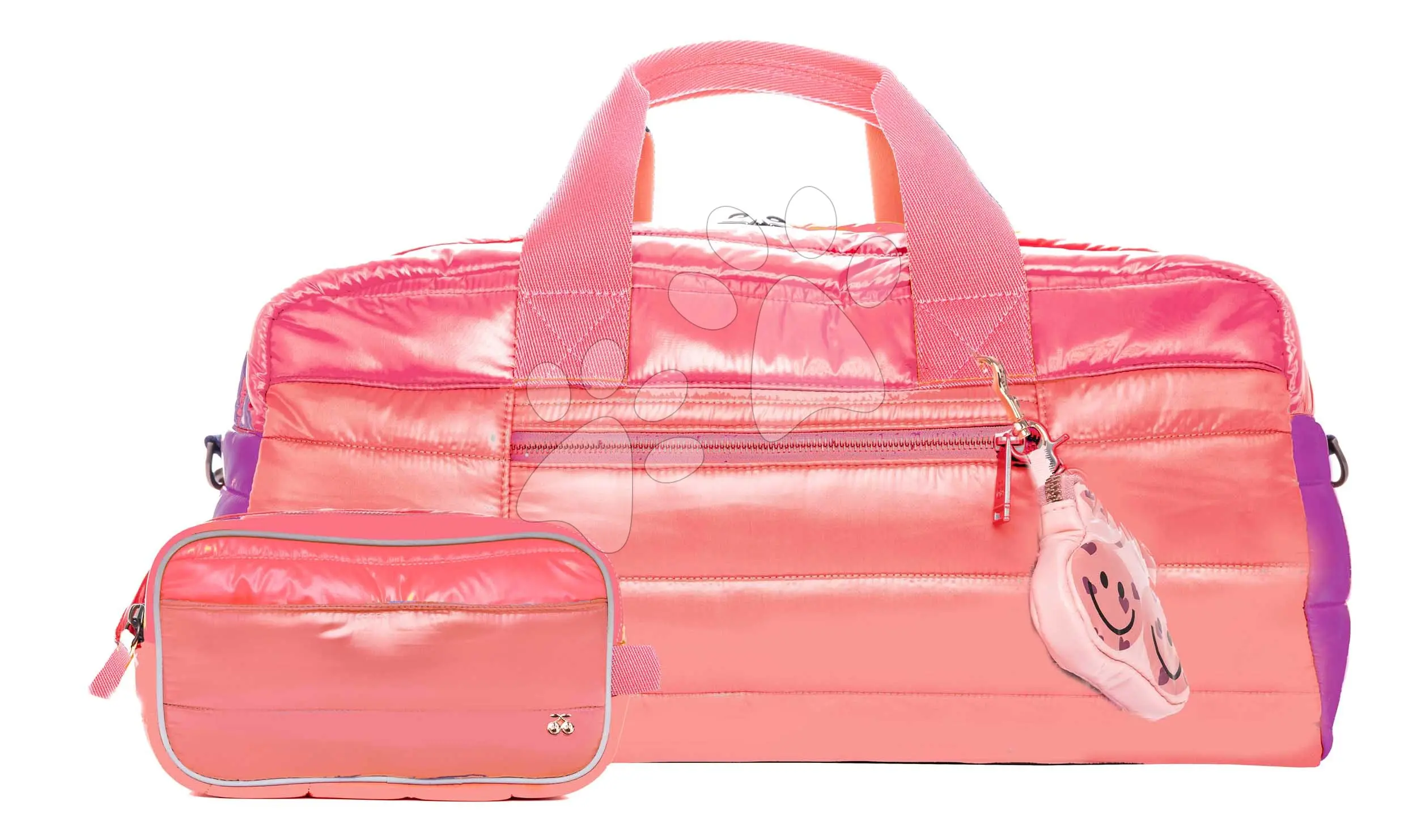 Cestovní taška Caroline Weekend Bag Puffer Pink Jeune Premier ergonomická luxusní provedení 50*25 cm