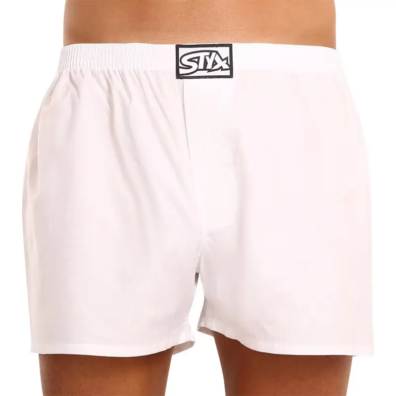 Pánské trenky Styx klasická guma bílé (A1061)  S