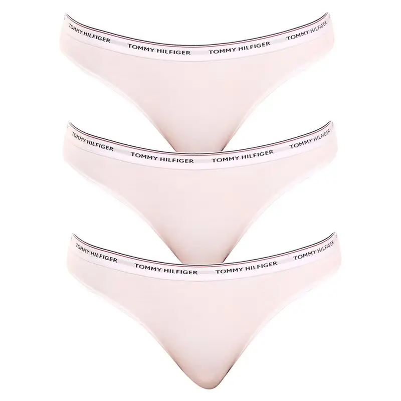 3PACK dámské kalhotky Tommy Hilfiger bílé (UW0UW00043 100) S