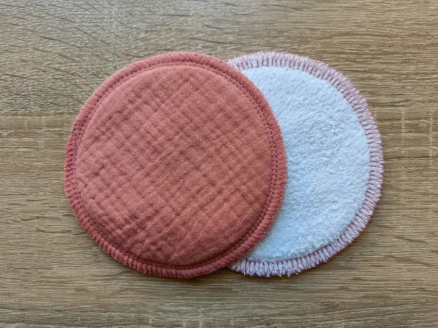 5PACK Vložky do podprsenky Meracus starorůžový mušelín (5MD006)