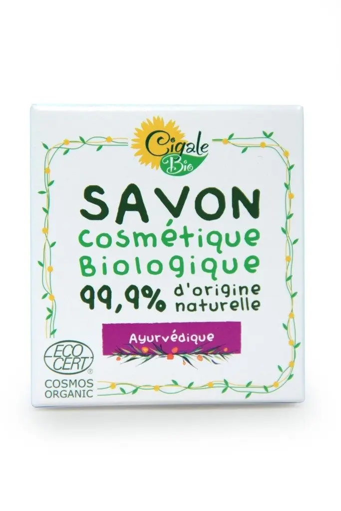 Ajurvédské bylinné mýdlo Cigale BIO 100 g (CIG117)