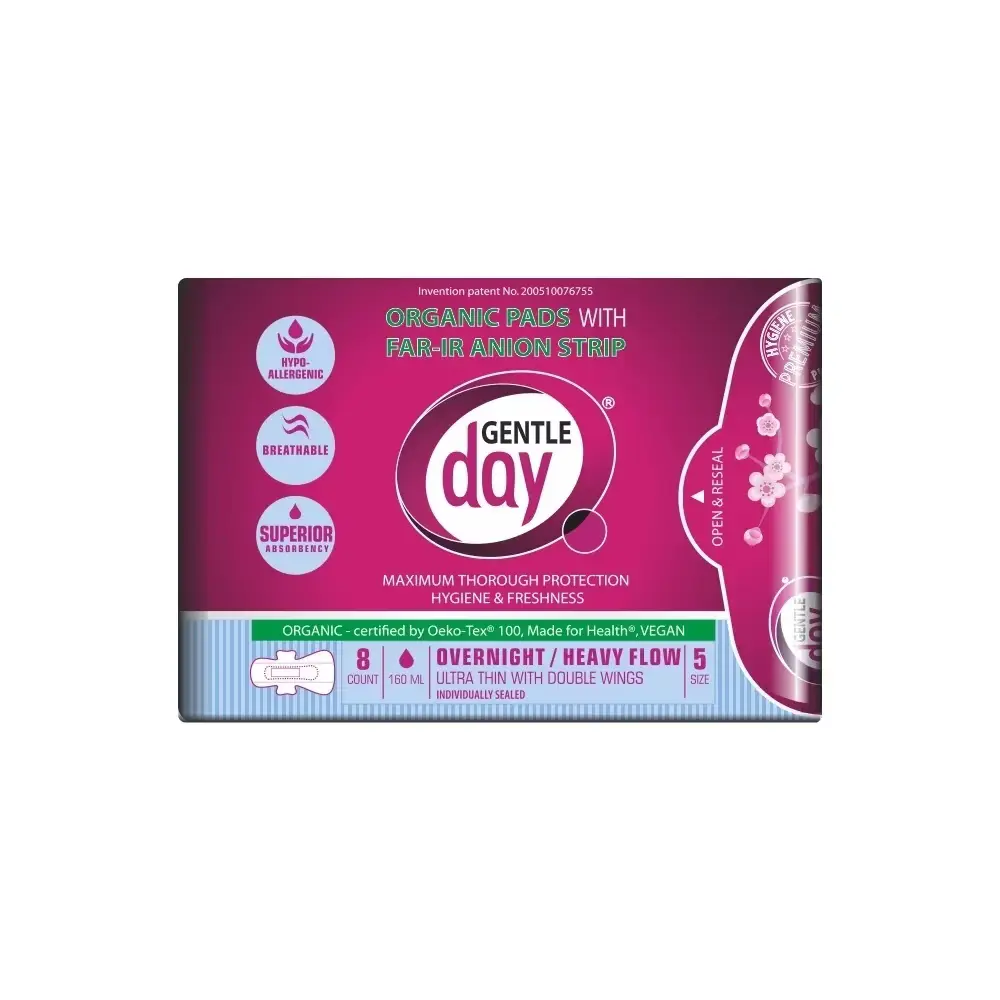 Anionové noční vložky Gentle Day 8ks (GD03)
