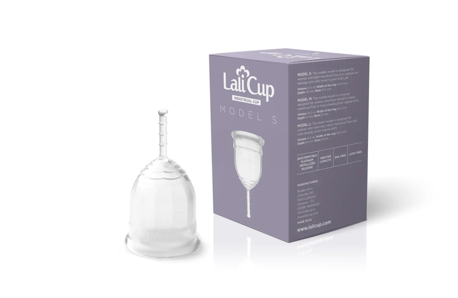 Menstruační kalíšek LaliCup S (Lali01)