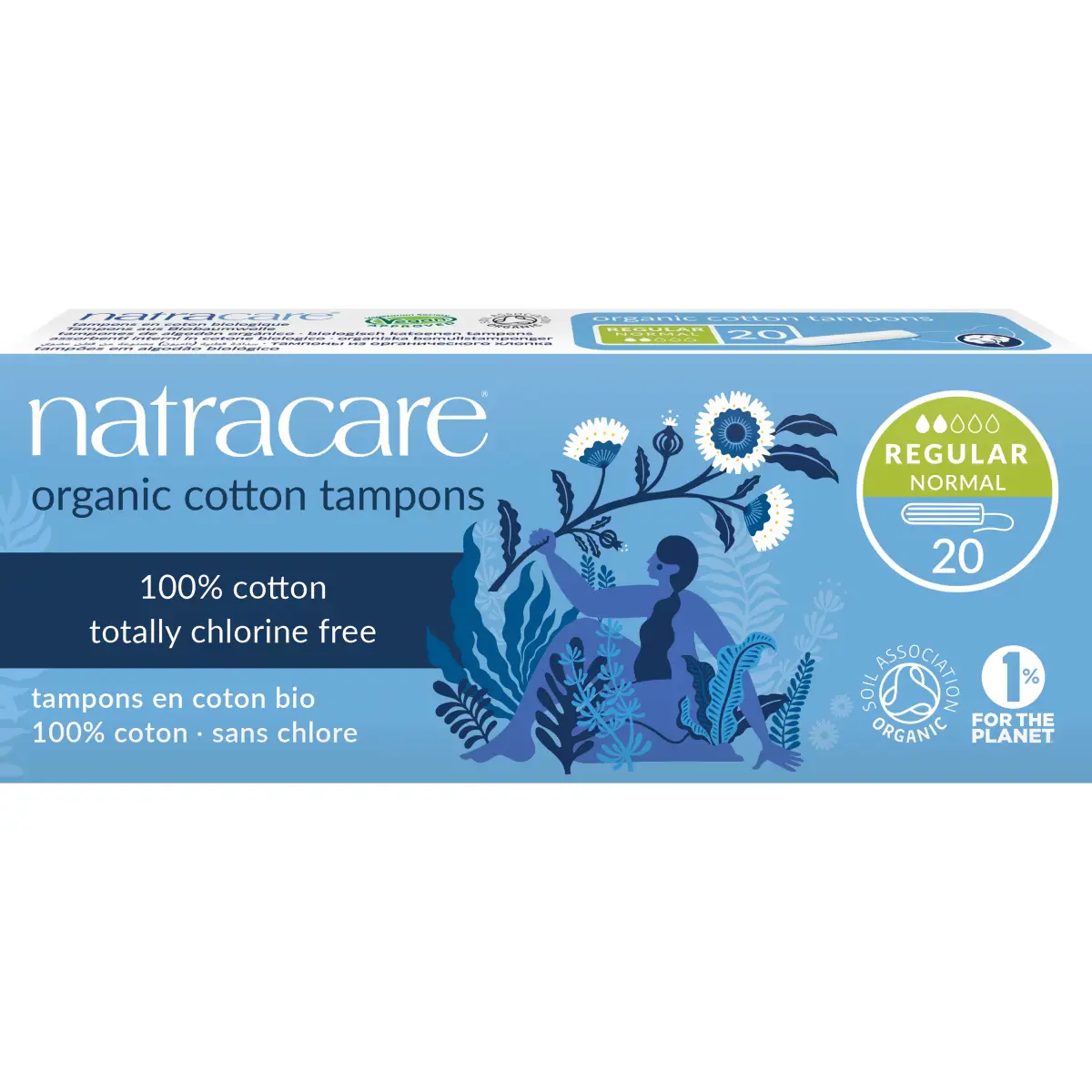 Tampony Natracare Regular 20 ks (NATRA03)
