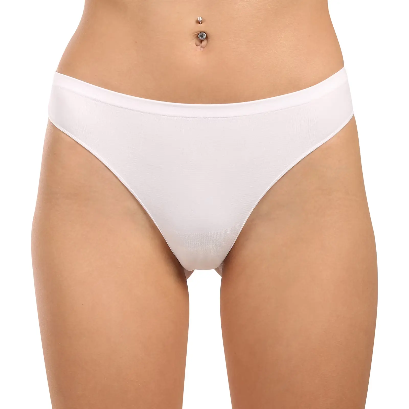 Dámská tanga Moravec bezešvá bílá (Light) S/M