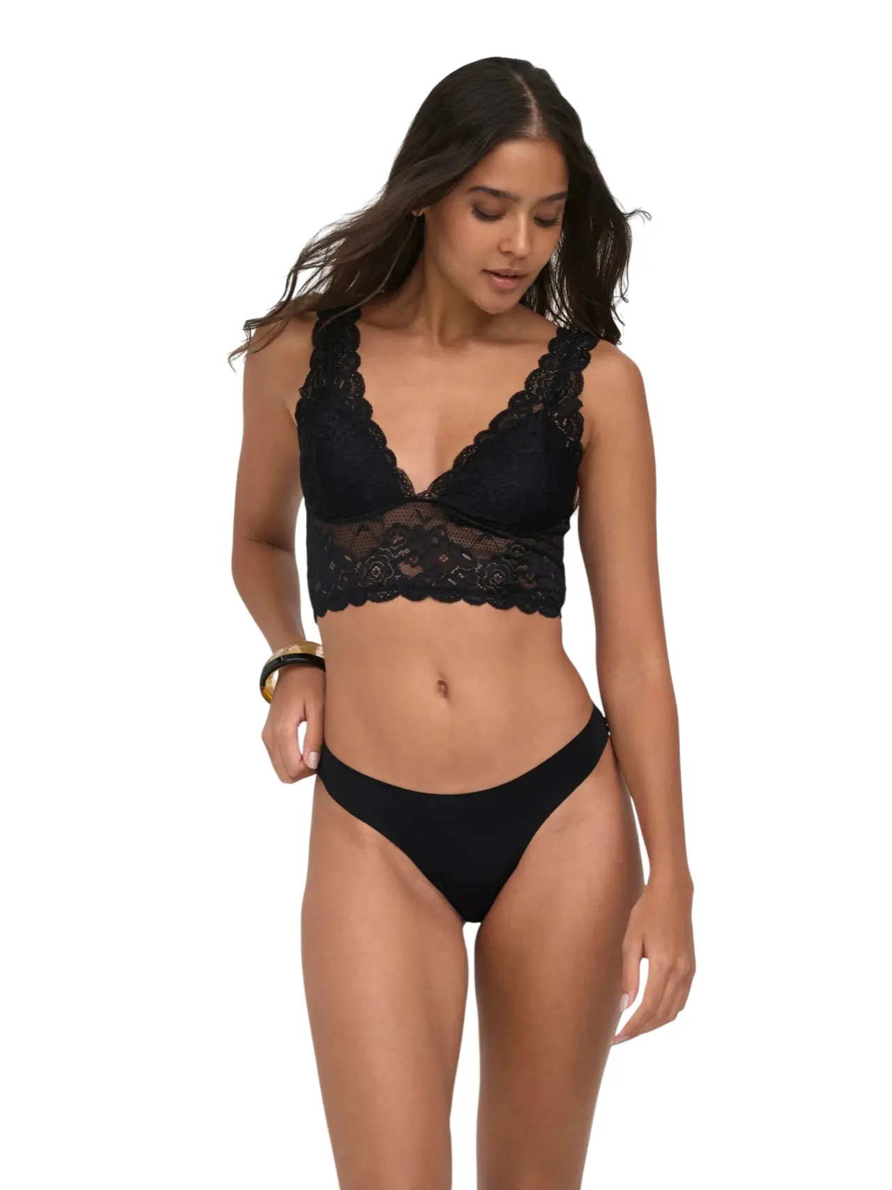 Dámská podprsenka ONLY černá (15107599-Black)