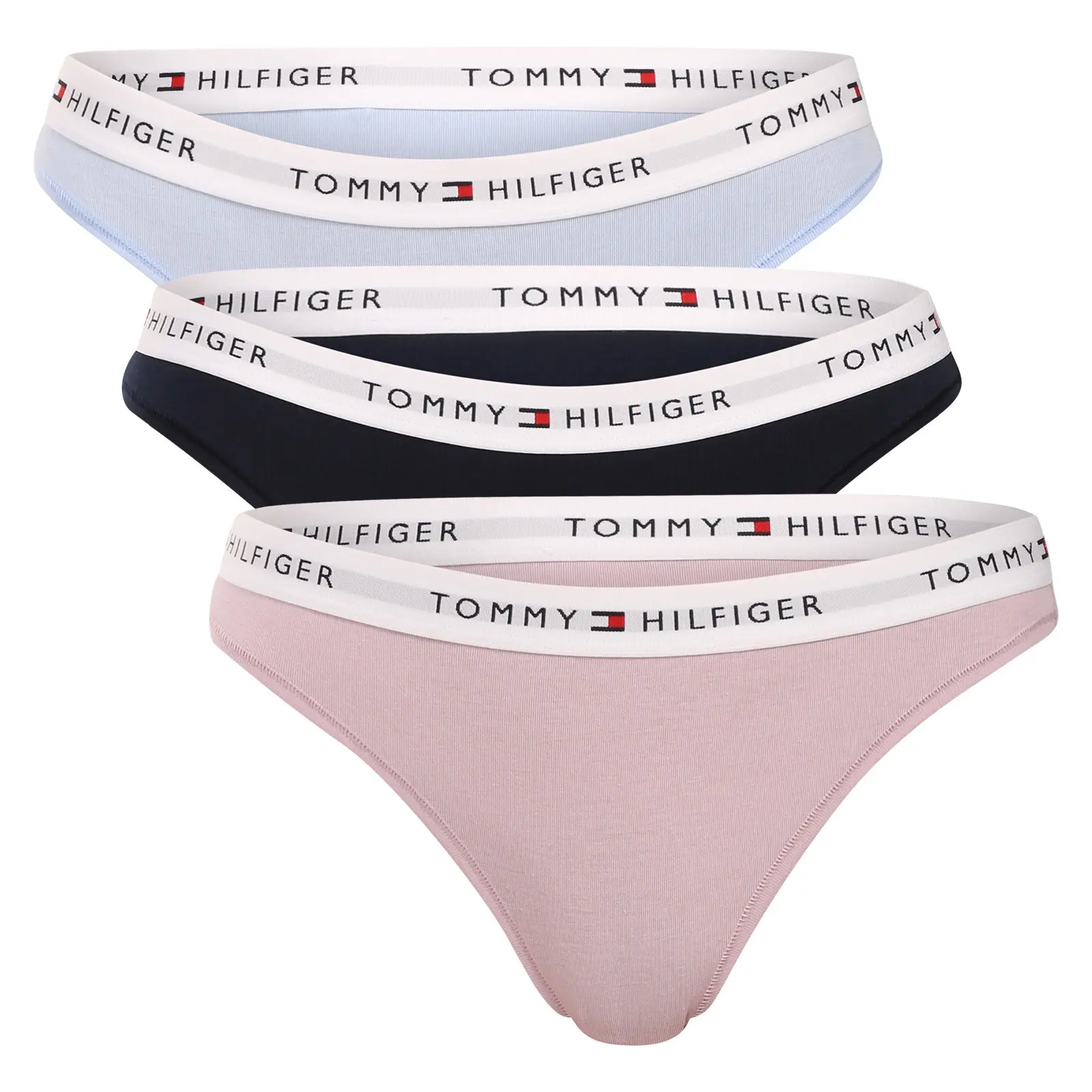 3PACK dámské kalhotky Tommy Hilfiger vícebarevné (UW0UW05529 0U4)