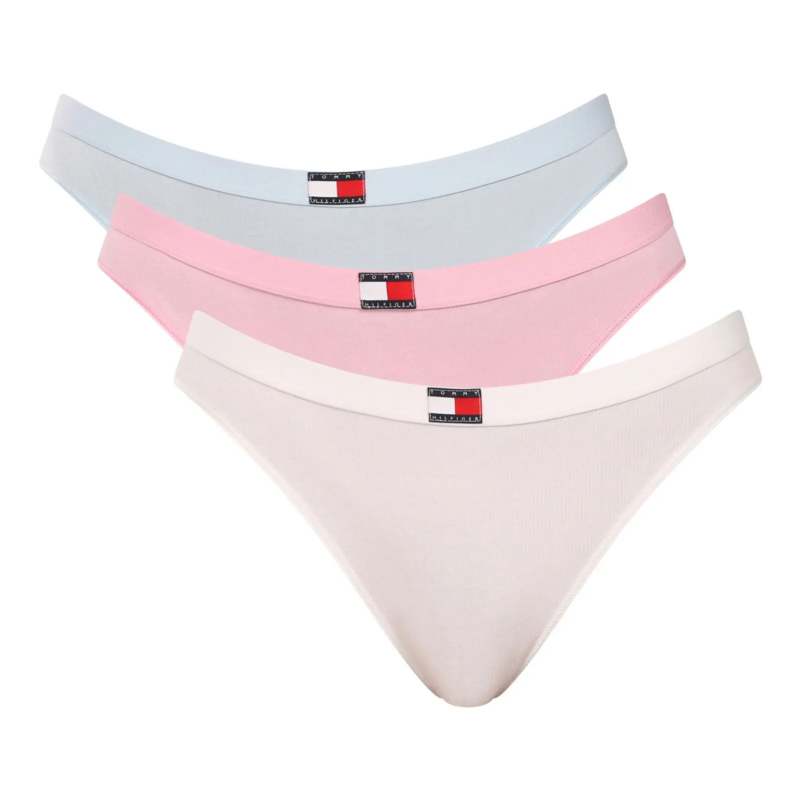 3PACK dámské kalhotky Tommy Hilfiger vícebarevné (UW0UW06131 05E) XS