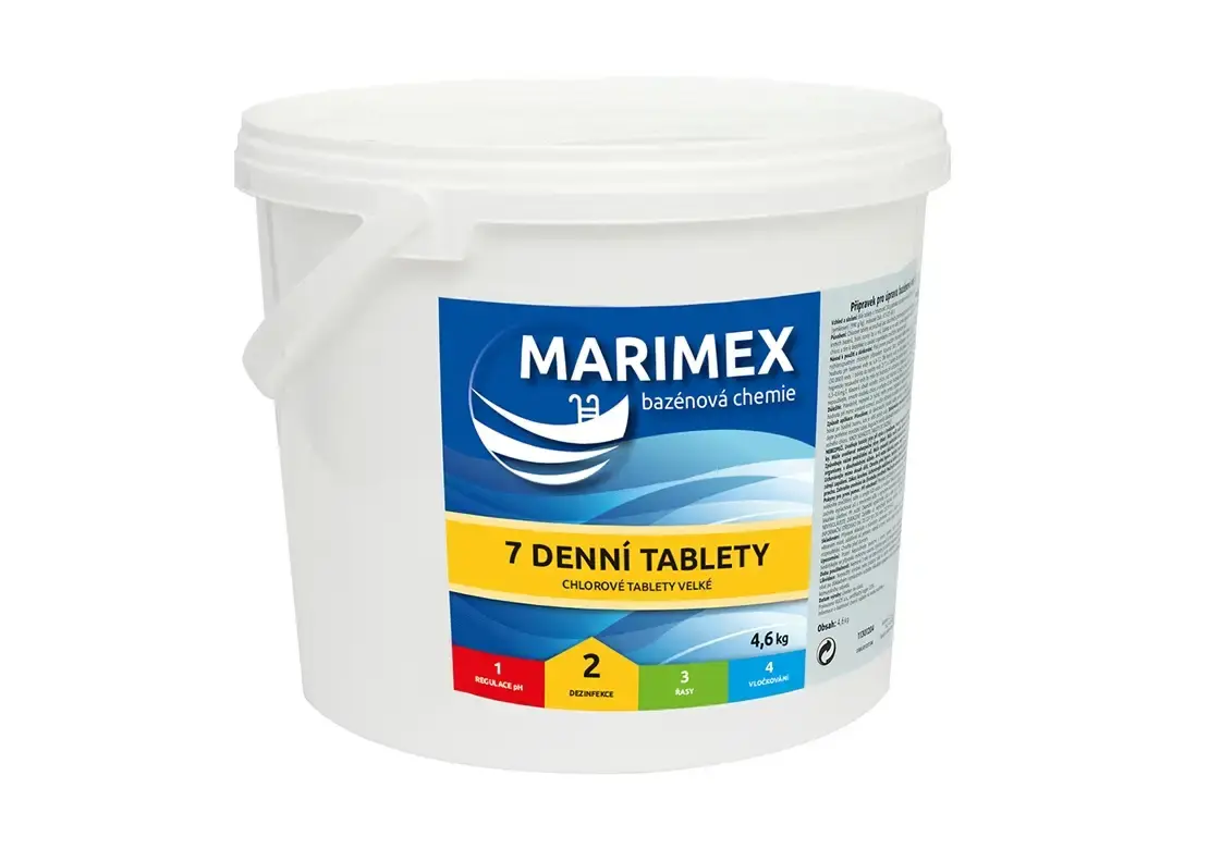 Bazénová chemie MARIMEX 7day tablets 4,6 kg