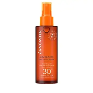 Lancaster SATIN DRY OIL SPF30 Suchý olej na opalování ve spreji