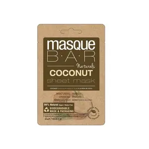 Masquebar NATURALS COCONUT SHEET MASK 100% přírodní pleťová maska