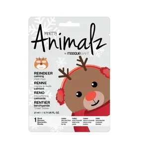 Masquebar ANIMALZ REINDEER Plátýnková maska