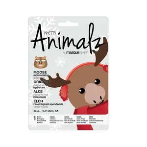 Masquebar ANIMALZ MOOSE Plátýnková maska