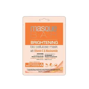 Masquebar BRIGHTENING BIO CELLULOSE SHEET MASK Inovativní biocelulózová maska