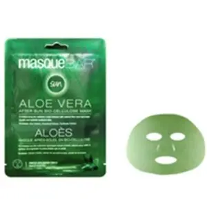 Masquebar ALOE AFTER SUN BIO CELLULOSE SHEET MASK Inovativní biocelulózová maska