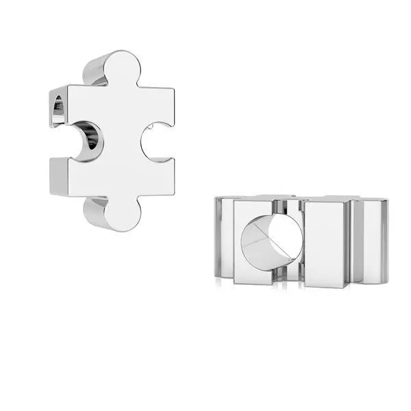 NUBIS Stříbrný přívěsek korálek PUZZLE - NB-8017