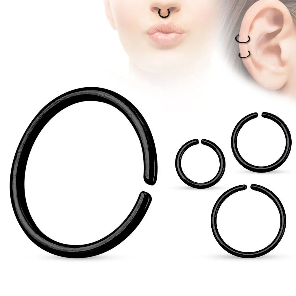 Piercing do nosu - kruh (0,8 x 6 mm) - N01014-0806