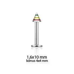 Labreta pruhy (1,6 x 10 mm + hrot 4x4 mm) - LB01129-0404