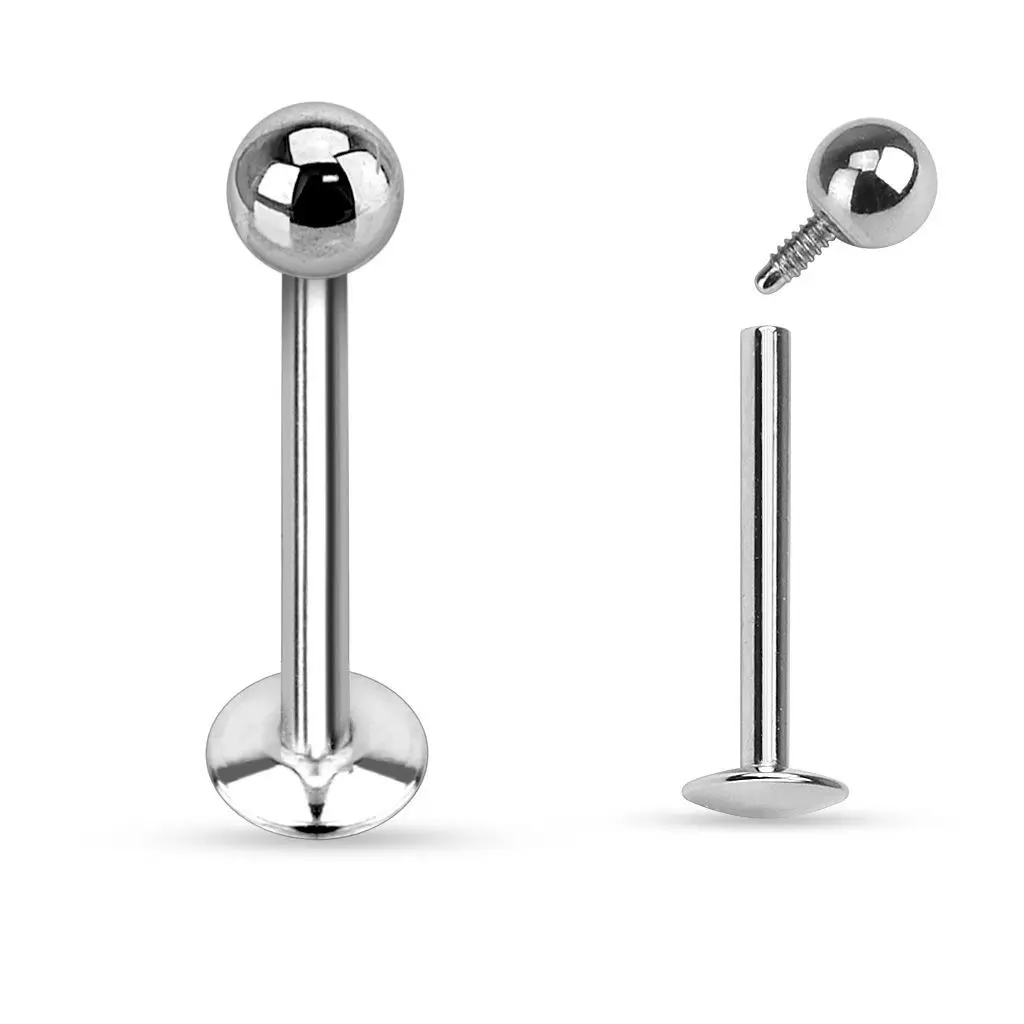 S4U Piercing do brady s kuličkou - vnitřní závit