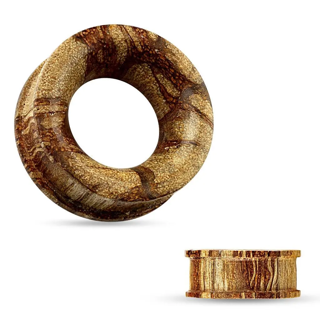 Tunel do ucha Root wood (12 mm) - TN01093-12