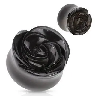 Plug do ucha - achát (8 mm) - PL01124-08