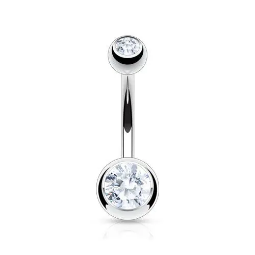 Piercing do pupíku - banánek malý