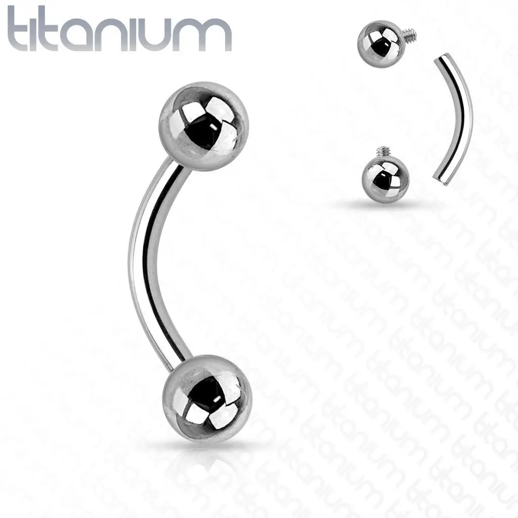 Piercing do obočí TITAN (1,2 x