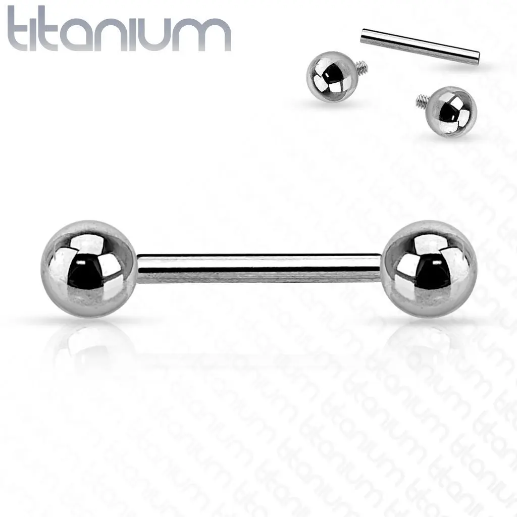 Piercing do jazyka TITAN (1,6 x 22 x 5 mm) - TIT1007-16225