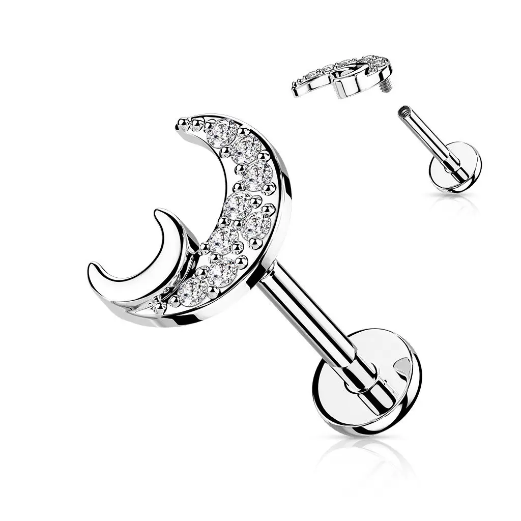 S4U Piercing do brady - měsíček (1,2 x