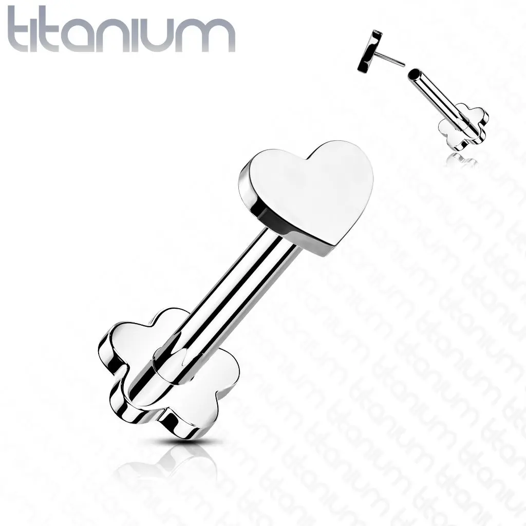 S4U PUSH IN piercing do brady / ucha TITAN 1,2 x 8 mm - TIT1172-1208
