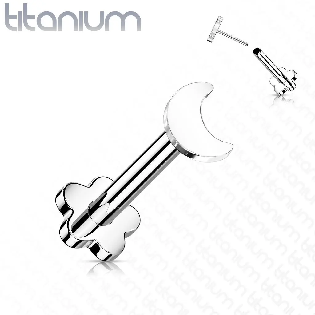 S4U PUSH IN piercing do brady / ucha TITAN 1,2 x 8 mm - TIT1171-1208