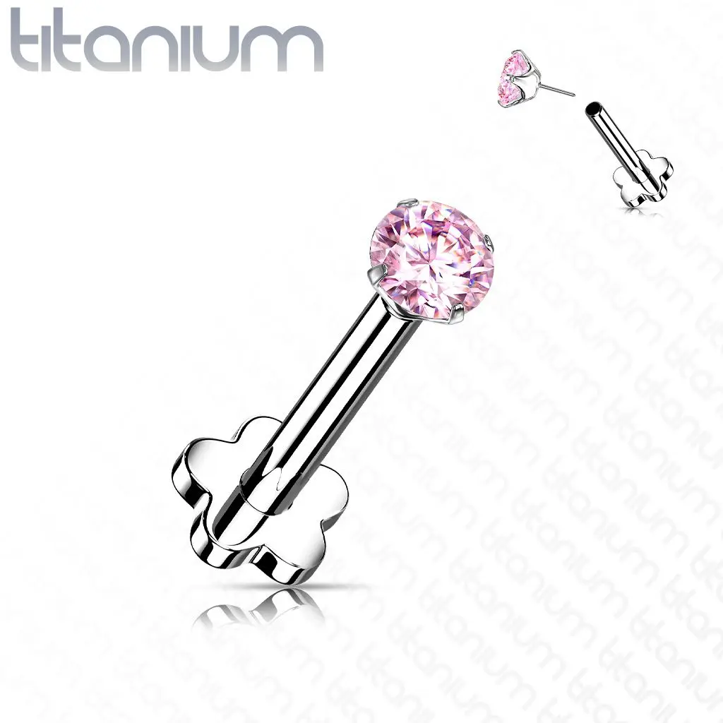 PUSH IN piercing do brady / ucha TITAN 1,2 x 8 mm