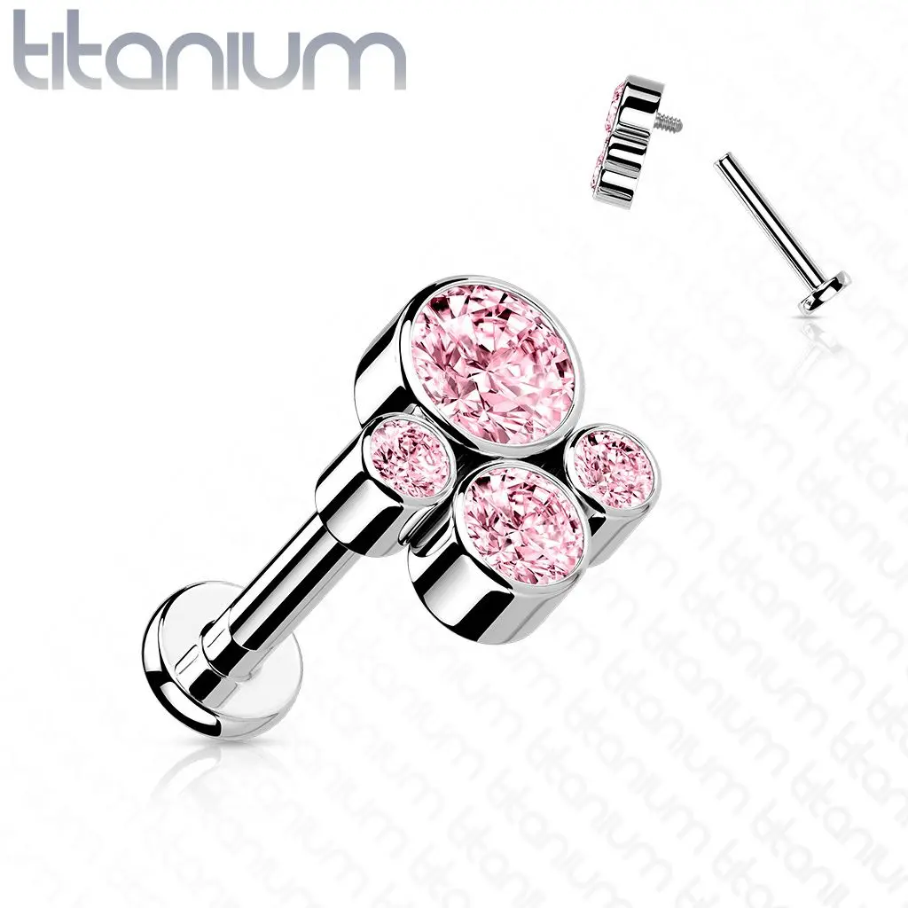 Piercing do brady / ucha TITAN (1,2 x 6 mm) - TIT1188P-1206