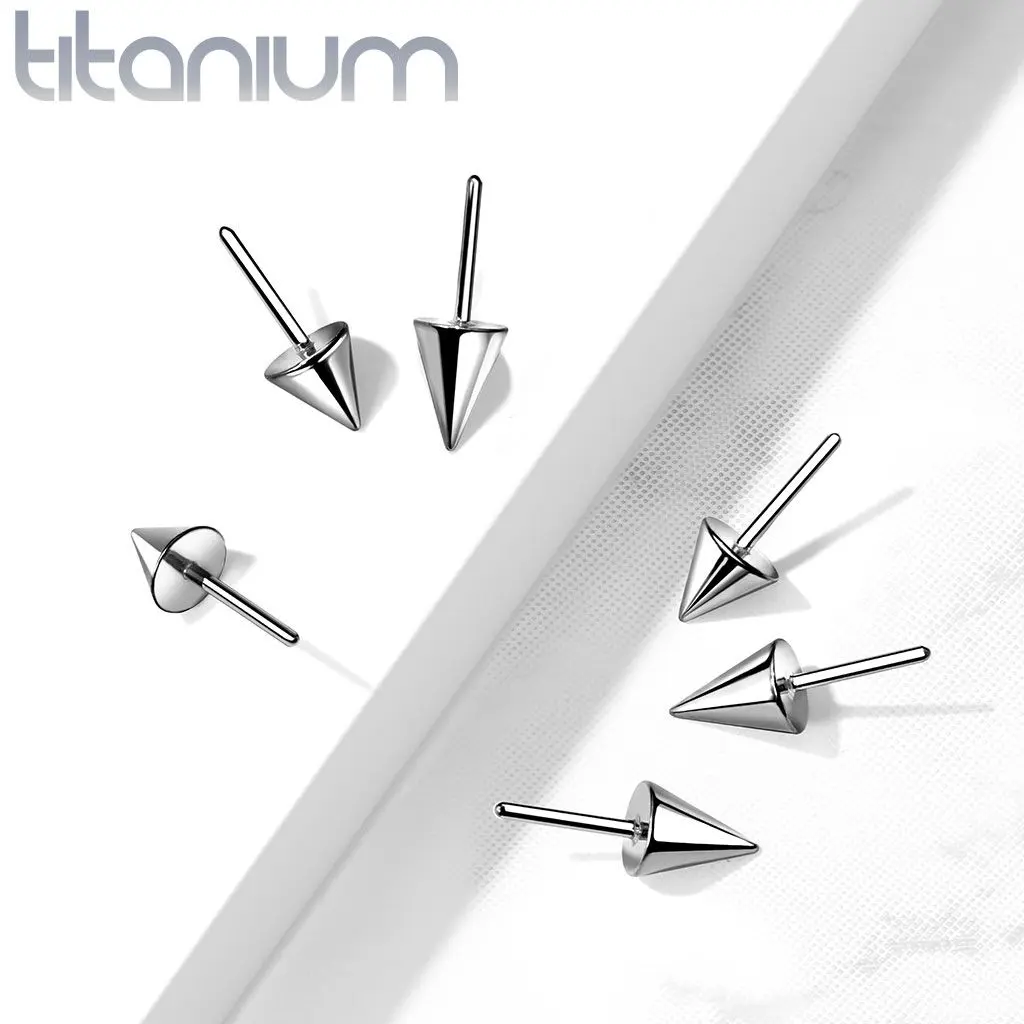 S4U Hrot k PUSH IN piercingu TITAN (3 x 3 mm) - TIT1151-033