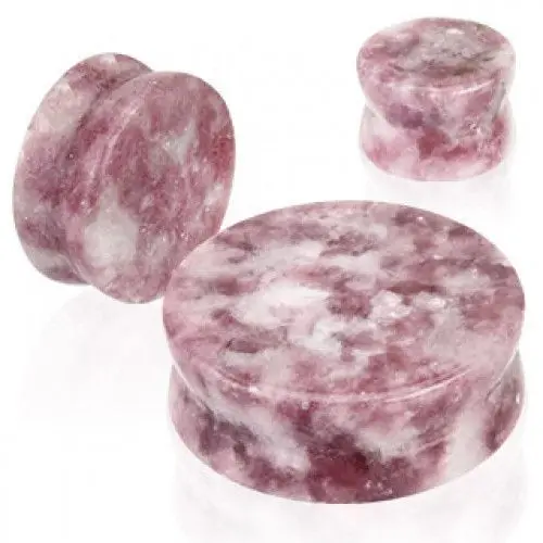 MARRE Plug kámen růžový mramor HWPST12 (8 mm)