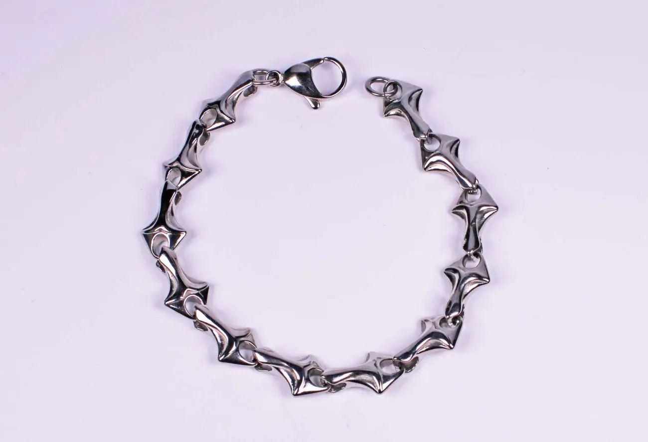 Unisex punk náramek chirurgická ocel