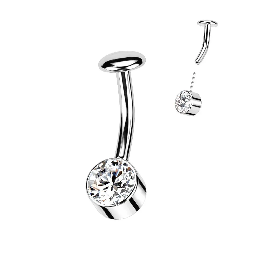 PUSH IN piercingu do pupíku TITAN