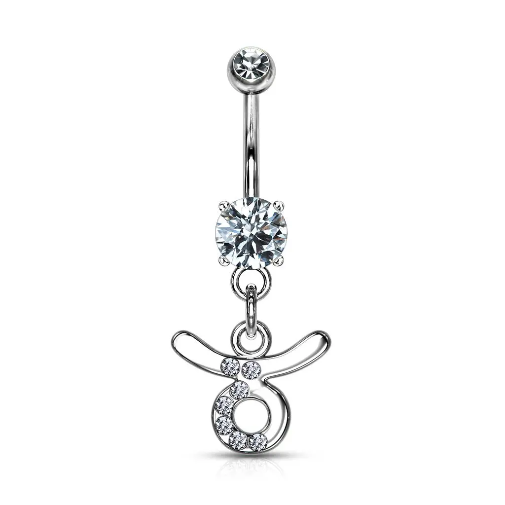 Piercing do pupíku - znamení býk - WP01141-06